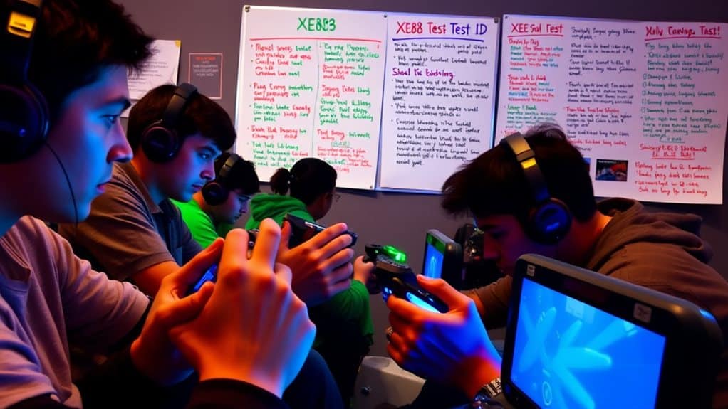 sharing test id experiences